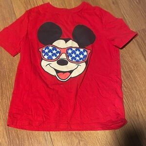 Old Navy Red Kids Tee with Fun Graphic